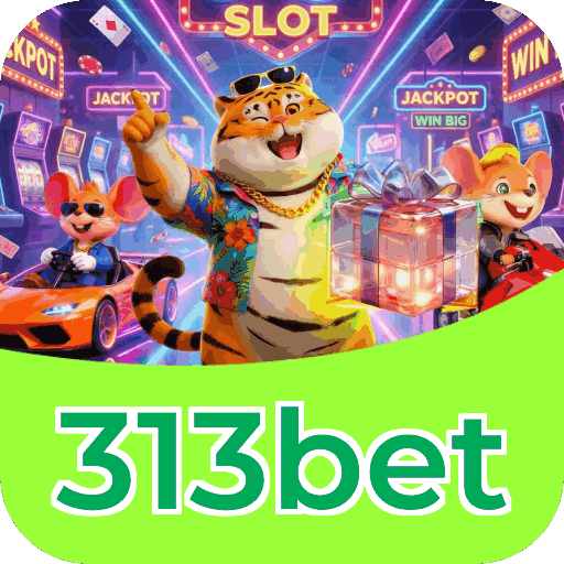 Interface do aplicativo 313bet mostrando jogos disponíveis no iOS e Android